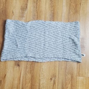 Gap Infinity Scarf Womens Gray Chunky Knit Cowl Casual Preppy 28x13